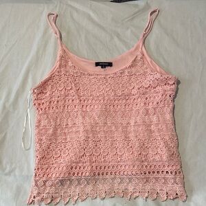 Ambiance Blush Lace Top